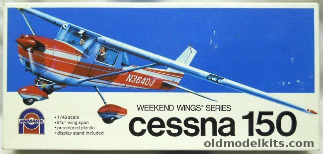 Anmark 1/48 Cessna 150 or 150L - (ex-Bandai), 8515C plastic model kit